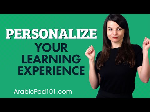 Learn Arabic with Your Own Teacher!