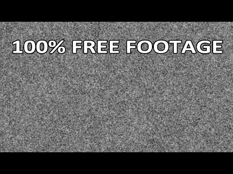 Beachfront B-roll: Analog Static (Free to Use HD Looping Background)