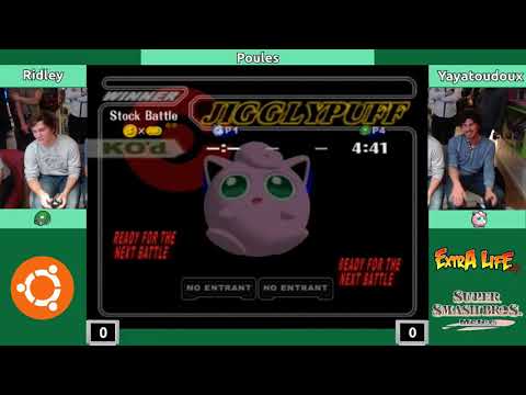 Melee @ Extra Life Café S2E6 - Ridley (Samus) vs. Yayatoutdoux (Rondoudou) - Poules