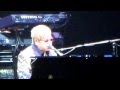 Sir Elton John performing 'Tiny Dancer' at the ...