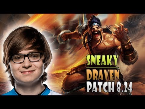 Sneaky HOW TO Draven ADC vs Cassiopeia Patch 8 24 NA Ranked - League of Legends