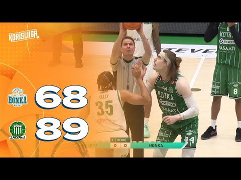 Ktp-Basket vs. Tapiolan Honka - Game Highlights