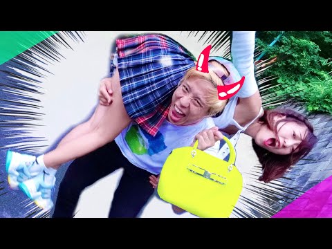 ライフハック！女子でも強盗を一撃で倒せる護身術のスゴ技集！SELF DEFENSE technic SAVE YOUR LIFE
