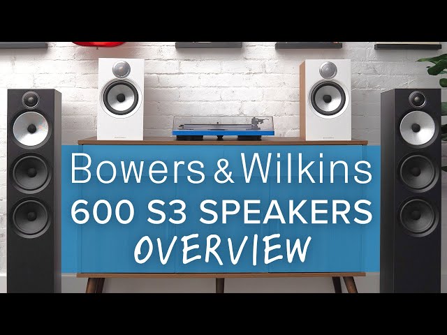 Video of Bowers & Wilkins 606 S3