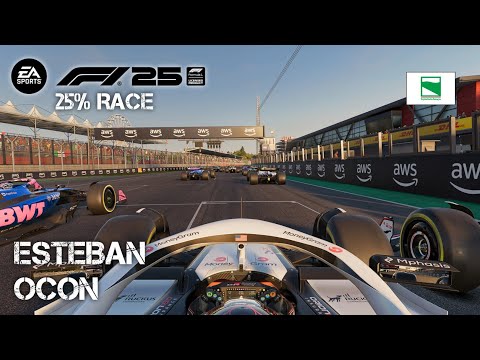 F1 25 Gameplay | Esteban Ocon - 25% Race Emilia-Romagna