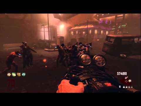 Black Ops 2 Zombies Round 70 TranZit World Record