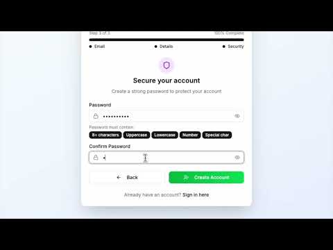 Step 1: Create Your Apointa Account