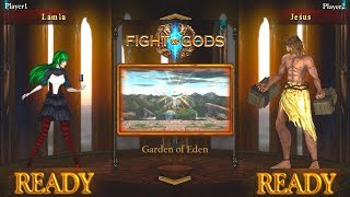 Fight of Gods - Lamia vs. Jesus in The Garden of Eden!