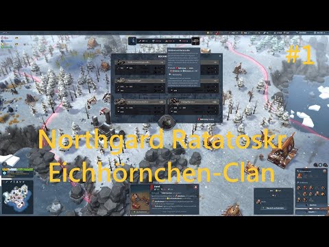 Northgard Ratatoskr deutsch Let's play Eichhörnchen-Clan #1