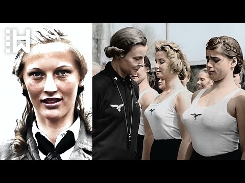 De niña alemana a asesina nazi fanática de Hitler -  La Mujer Loba Rubia Ilse Hirsch