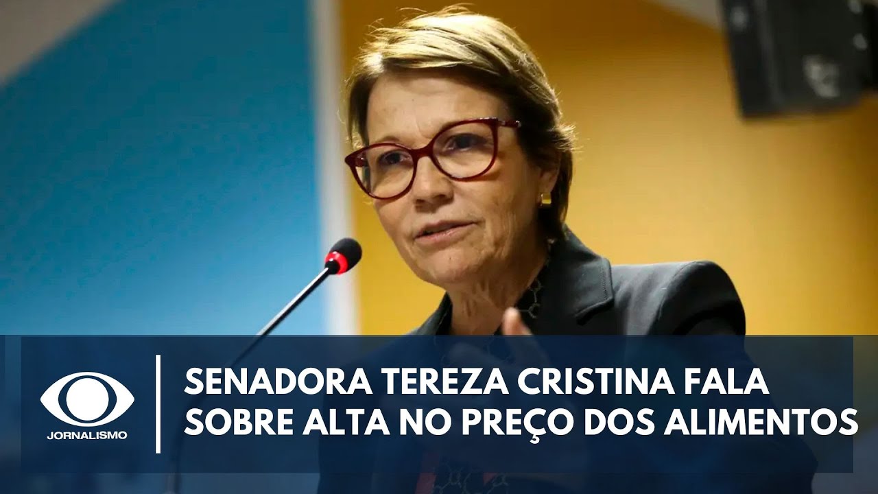 Senadora Tereza Cristina fala sobre alta no preço dos alimentos | Band em alta
