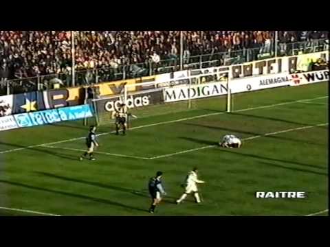 Serie A 1995-1996, day 13 Parma - Lazio 2-1 (Asprilla, Zola, Di Matteo)