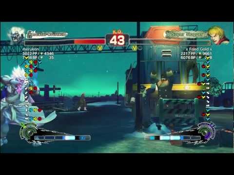 SSF4AE XBL - merukon (ON) vs. x Fried Gold x (KE)