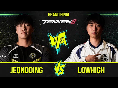 UFA 2025 - Tekken 8 - Grand Final - JeonDDing (Eddy) VS LowHigh (Bryan)