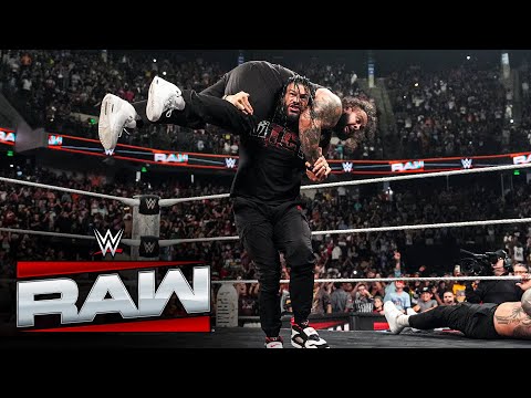 The OTC IS BACK | Roman Reigns makes epic return: Raw, July 14, 2025