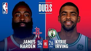 James Harden - Houston Rockets - Kyrie Irving - Boston Celtics