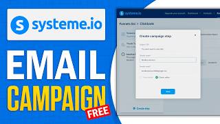 How To Set Up Email Campaign In Systeme.io (2026) Step by Step