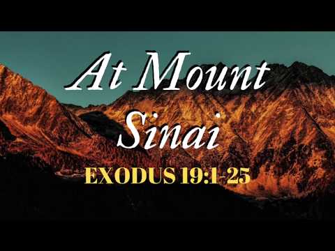 EXODUS 19:1-25 At Mount Sinai NIV Female Narration