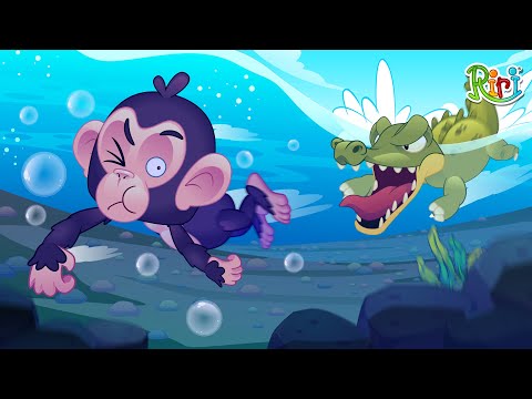 Kisah Monyet dan Buaya | Fabel Lucu | Dongeng Anak Indonesia Sebelum Tidur | Cerita Rakyat Nusantara