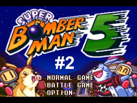 Let's Play Super Bomberman 5 #2 - Zones 2 and 3