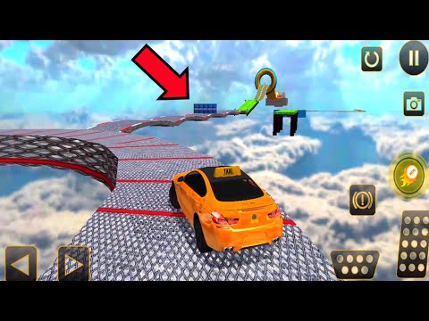 Real Taxi Car Stunts 3D- Impossible Ramp Car Stunt Game - Android GamePlay  2020