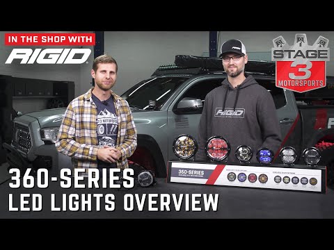 In The Shop with RIGID: 360-Series Off-Road LED Lights