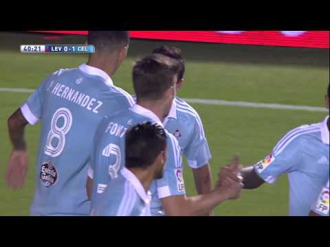 Gol de Orellana (0-1) UD Levante - Celta de Vigo