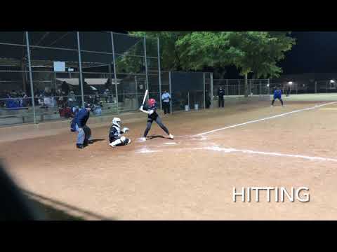 PGF Winter Invite, Catching and Hitting Highlights - Kylie Brockman