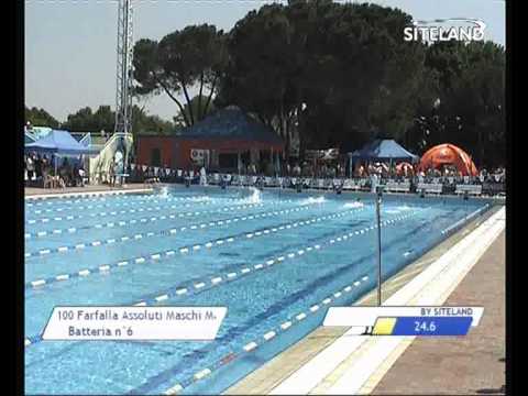 Serie 6 dei 100 Farfalla  Assoluti Maschi Master - 12 MEMORIAL ANDREA BETTIOL