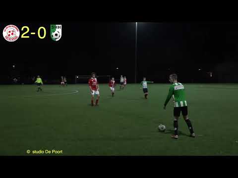 16 maart 2023, samenvatting van de competitiewedstrijd  RKSVBJO19-1 SHHJO19-2