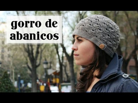 Gorro de abanicos a crochet, paso a paso – Parte 1 de 2