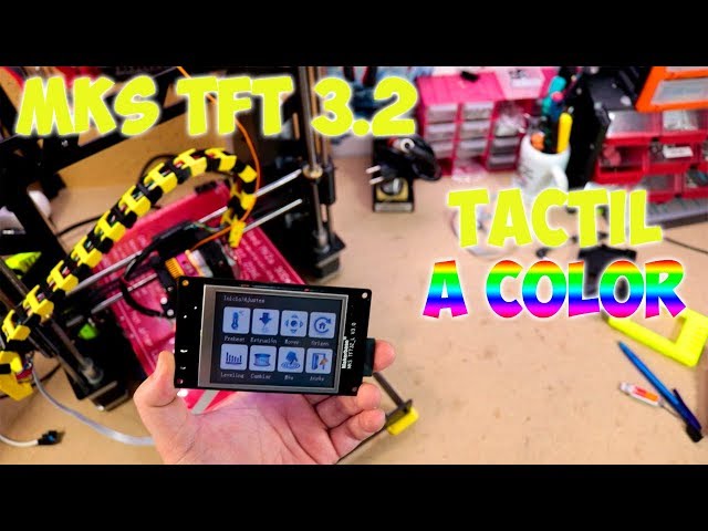 Vídeo relacionado con Módulo Pantalla LCD para Impresora 3D, Pantalla Táctil 4.3 Pulgadas Clara, Instalación Fácil Plug and Play, Compatible con Modelos Populares de Impresoras 3D