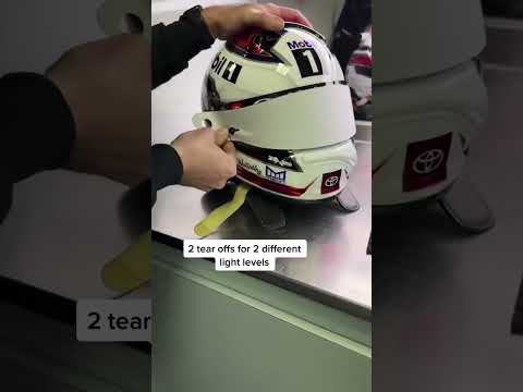 Helmet ready to go \ud83d\udc4d #nascar #racing