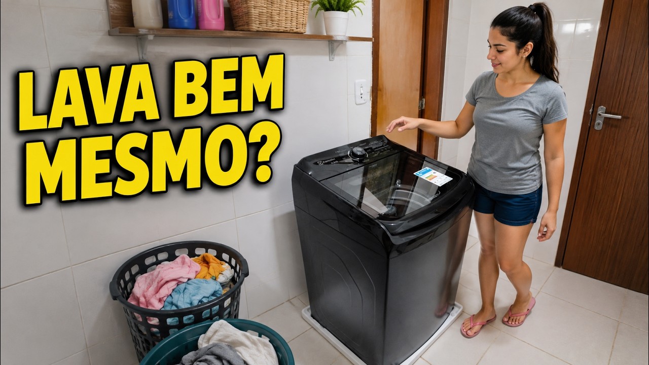 Miniatura da avaliação em vídeo de Máquina de Lavar Electrolux LEP15 14.5kg