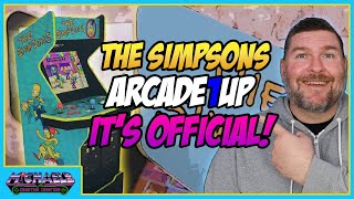 The Simpsons Arcade1Up Officially Announced