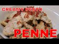Creamy Basil Pesto Penne