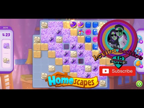 Homescapes - Level 3611 - 3615 - Gameplay