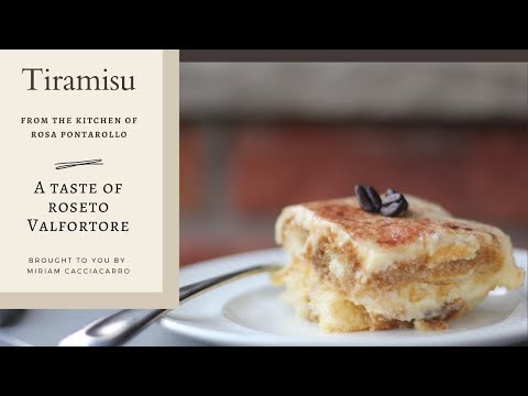 Episode 15-Tiramisu, from the Kitchen of Rosa Pontarollo