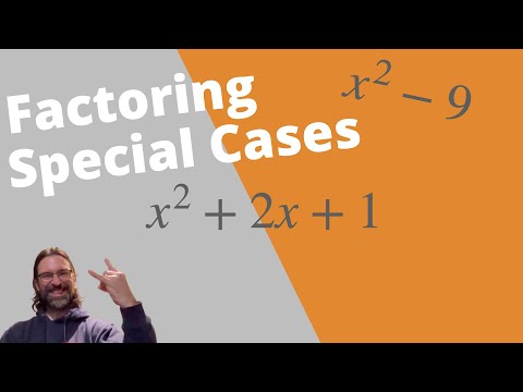How to factor perfect square trinomials and the difference of two squares
