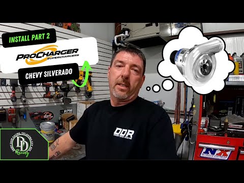 Procharger Install on my Silverado - Part 2 | Daddy Dave Racing