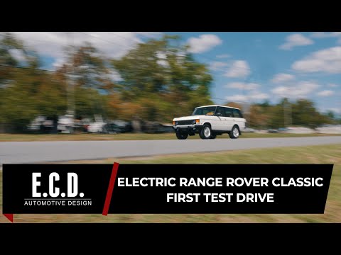 Tesla-Powered Range Rover Classic EV by ECD