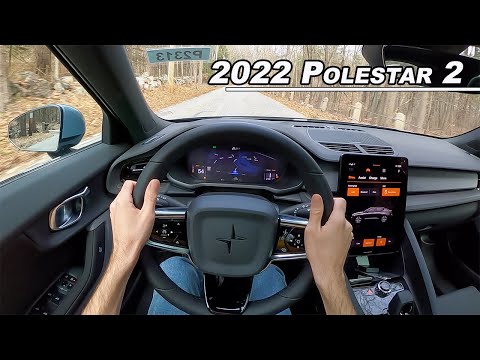 2022 Polestar 2 Dual Motor - The Electric Car for Architects! (POV Binaural Audio)