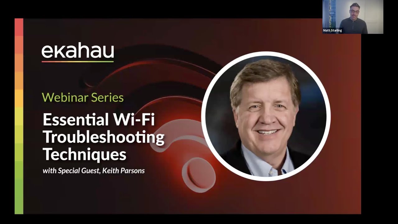 Essential Wi-Fi Troubleshooting Techniques | Ekahau Webinar