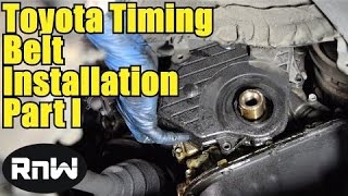 How to Remove and Replace the Timing Belt on a Toyota Camry - Part I