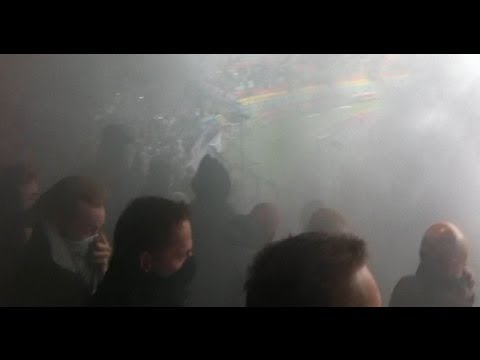 BFC Dynamo vs. 1. FC Kaiserslautern - Fans Krawalle und Pyro