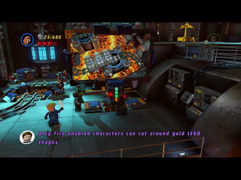 LEGO Marvel Super Heroes Walkthrough - Part 12  Human Torch  (Playstation 4 gameplay)