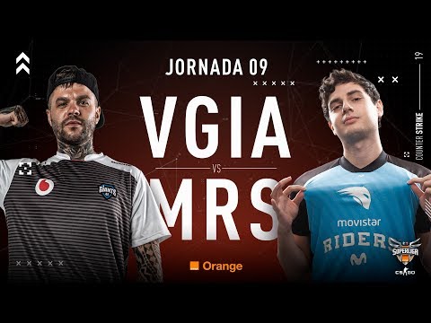 MOVISTAR RIDERS VS VODAFONE  GIANTS | Superliga Orange CS:GO | Jornada 09