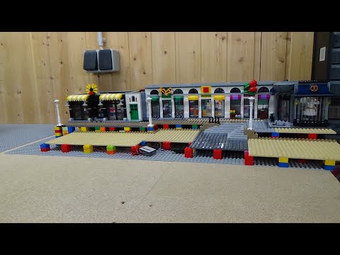 #Bau meiner #LEGO Stadt Brick Town (124) Neues MOC im Keller.........