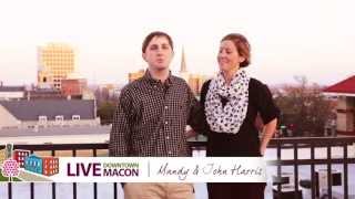 preview picture of video 'Live Downtown Macon - Mandy & John Harris'