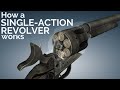 3D Animation: How a Single-Action Revolver works
